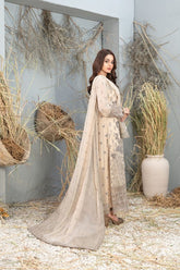 D-9978 | 3PC Semi-Stitched Arushi Collection By Tawakkal Fabrics